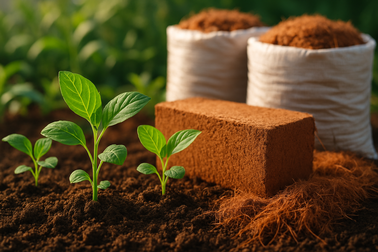 Coco Peat in Hydroponics: Maximizing Yield with Soilless Growing